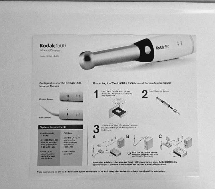 Intraorale Kamera Kodak 1500 Wireless | 337556