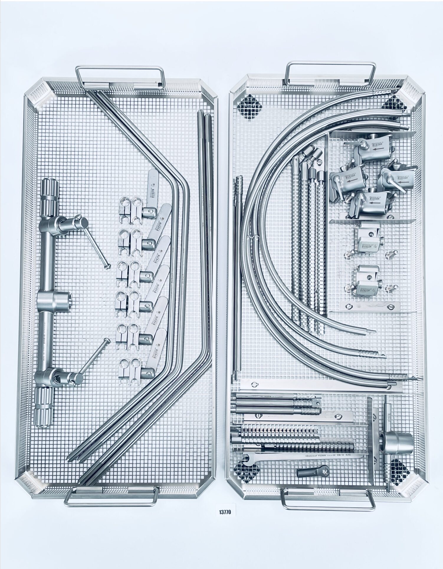 Aesculap Retraktions System Münster mit 2 Container + 3 Siebkörbe Chirurgie SEHR GEPFLEGT | 337351