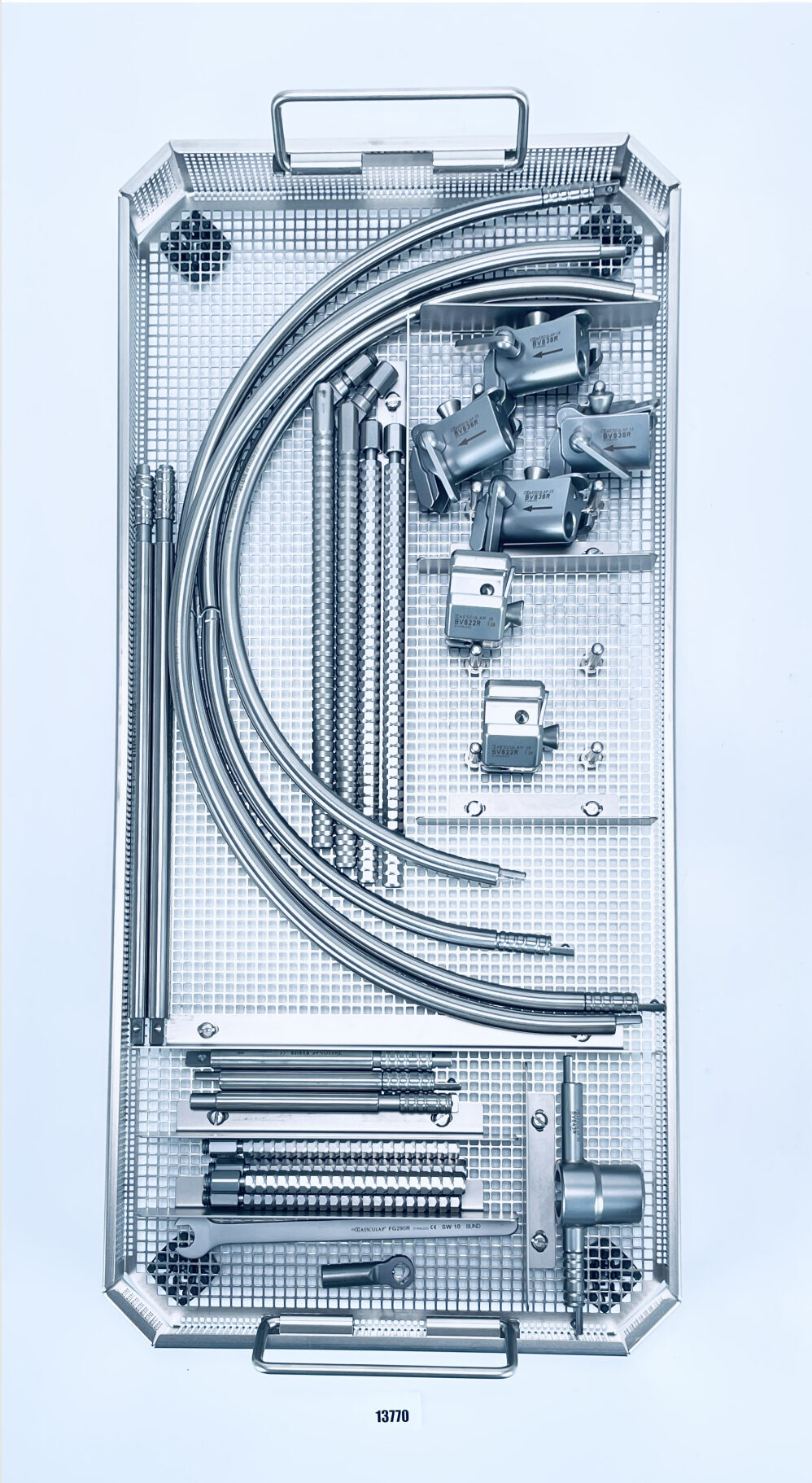 Aesculap Retraktions System Münster mit 2 Container + 3 Siebkörbe Chirurgie SEHR GEPFLEGT | 337352