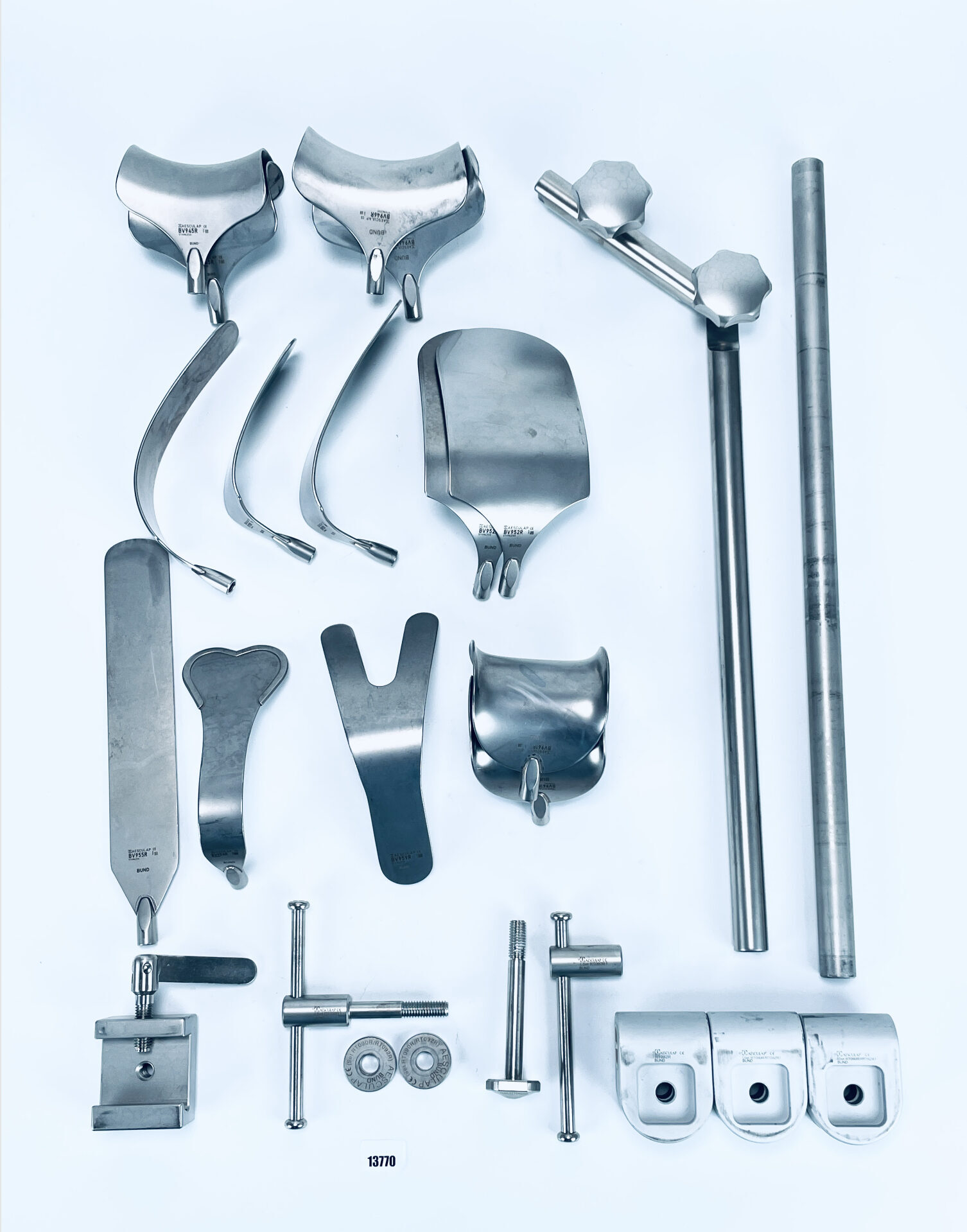 Aesculap Retraktions System Münster mit 2 Container + 3 Siebkörbe Chirurgie SEHR GEPFLEGT | 337358