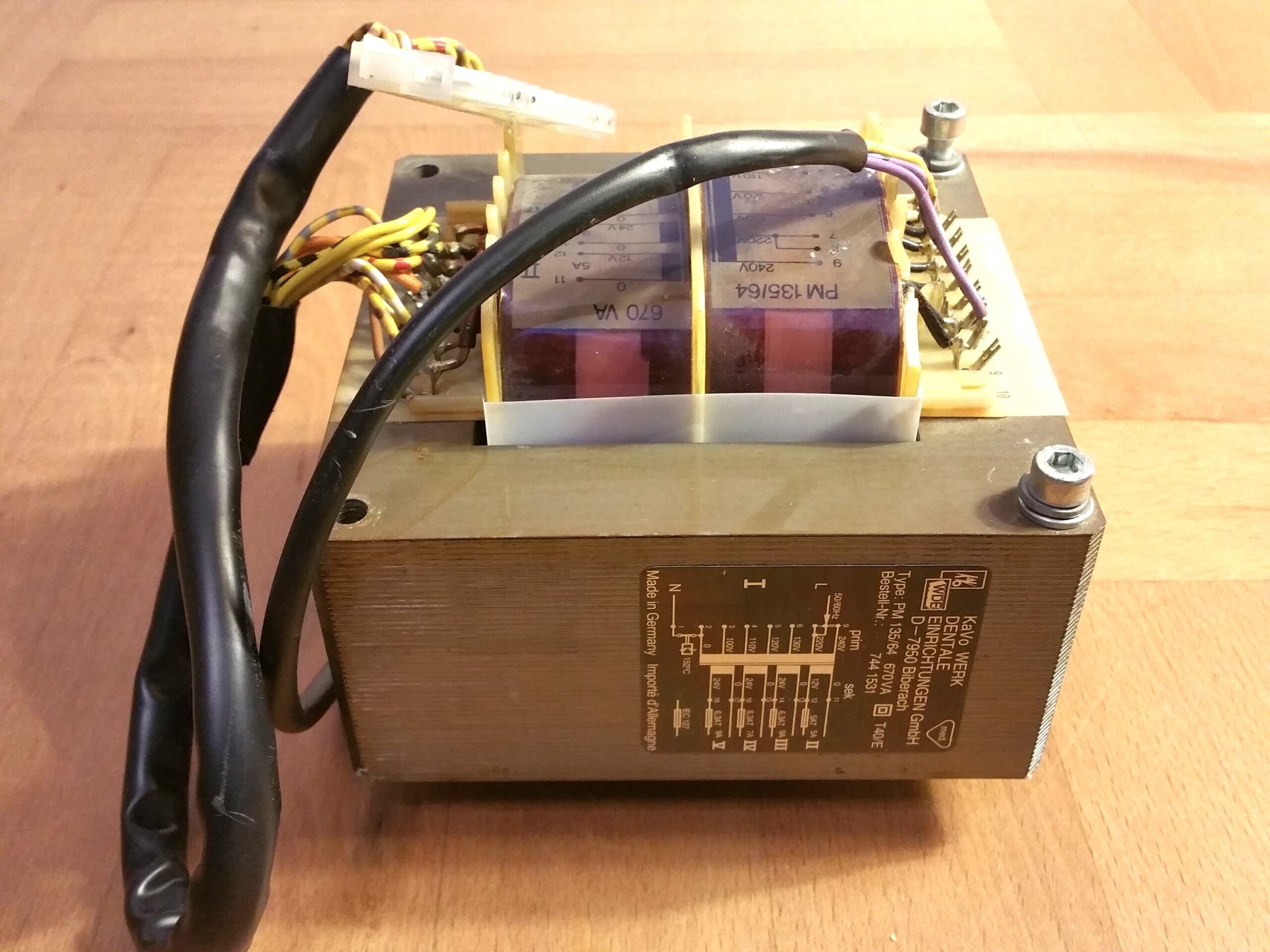 KaVo 1042 Trafo ⭐ Netztransformator Stromwandler im Anschlusskasten | 337447