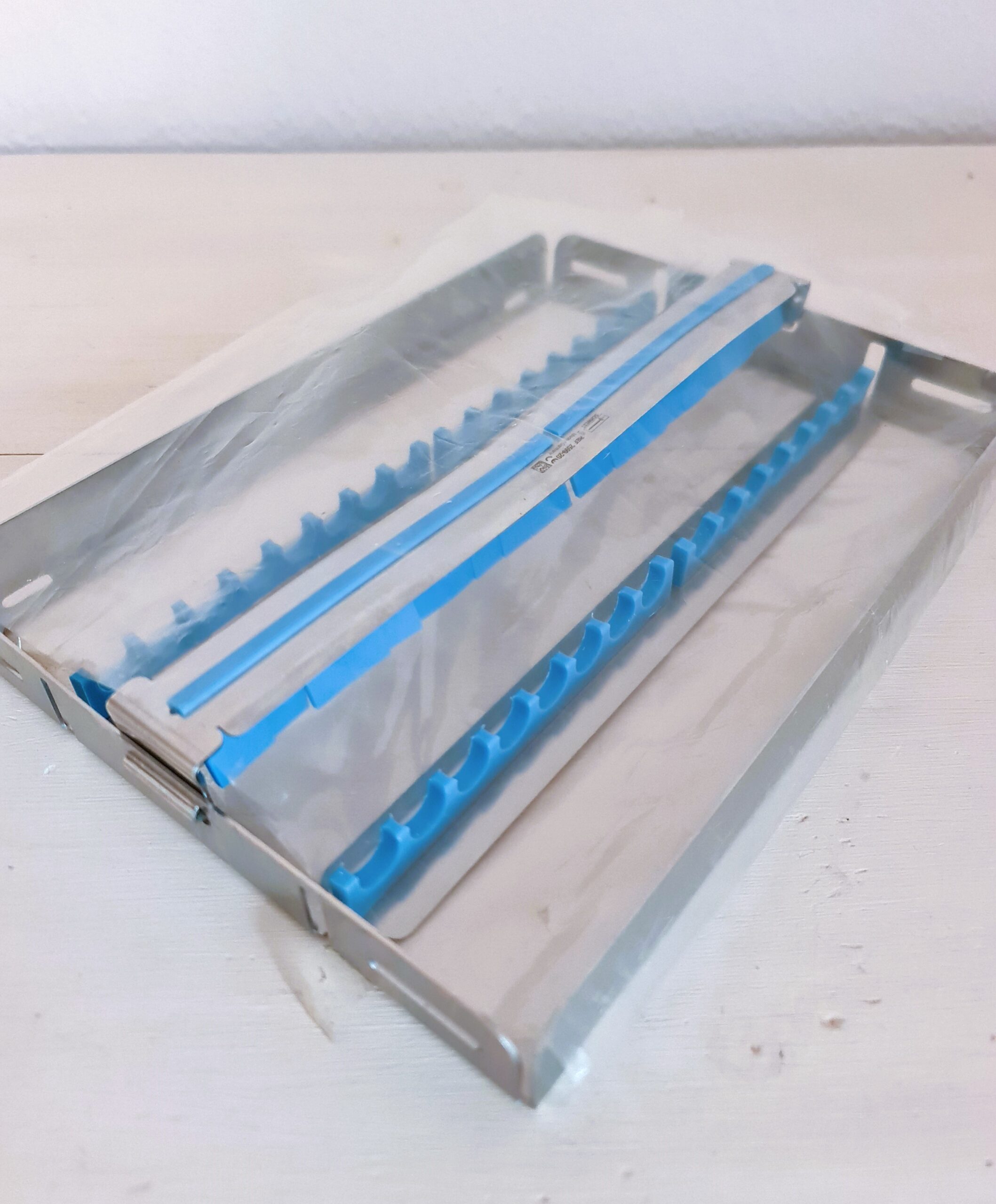 SCHWERT Instrumententray NEU 16 Instr. ⭐ Steritray Sterikassette Steribox Wash | 337477