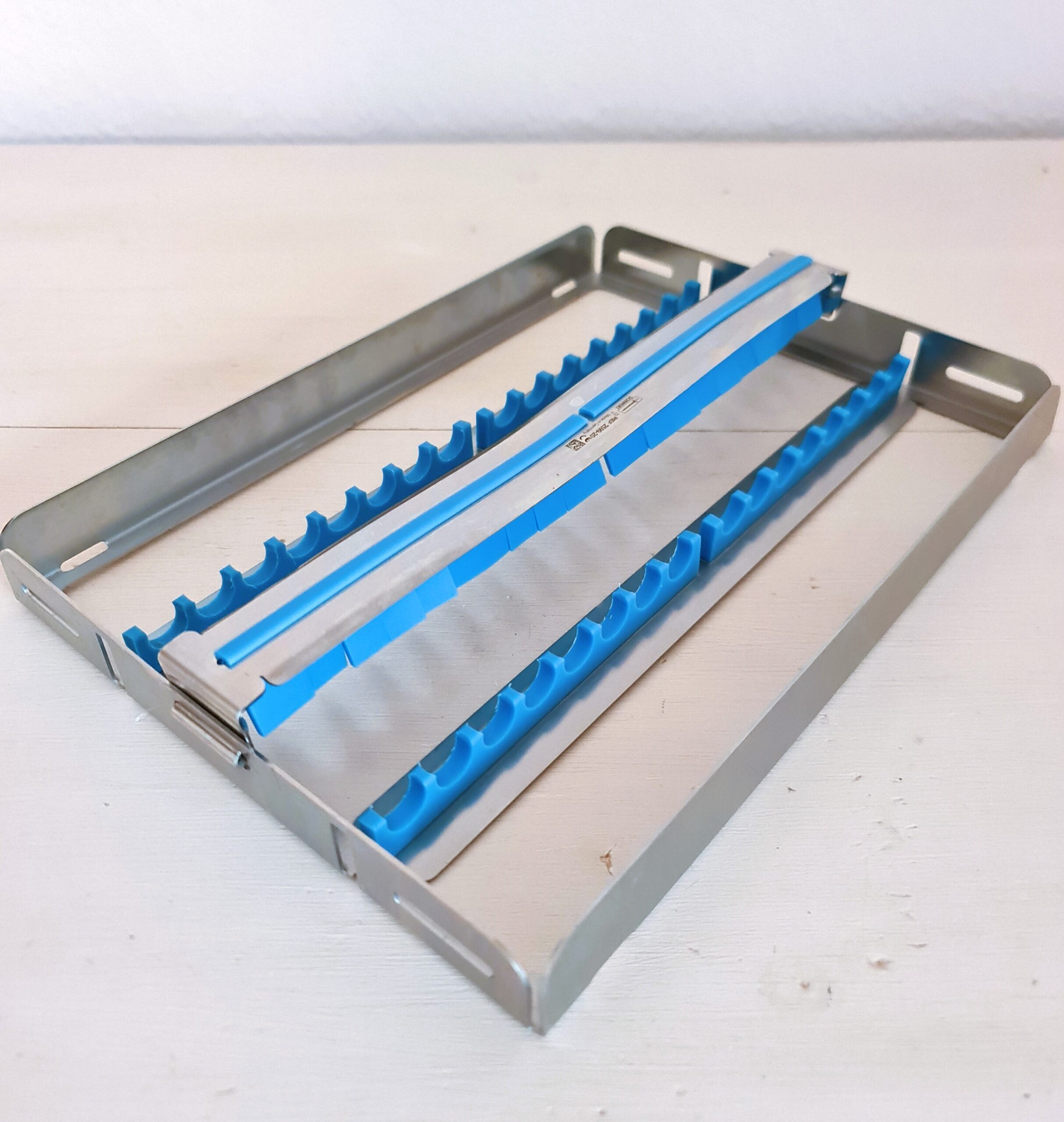 SCHWERT Instrumententray NEU 16 Instr. ⭐ Steritray Sterikassette Steribox Wash | 337478