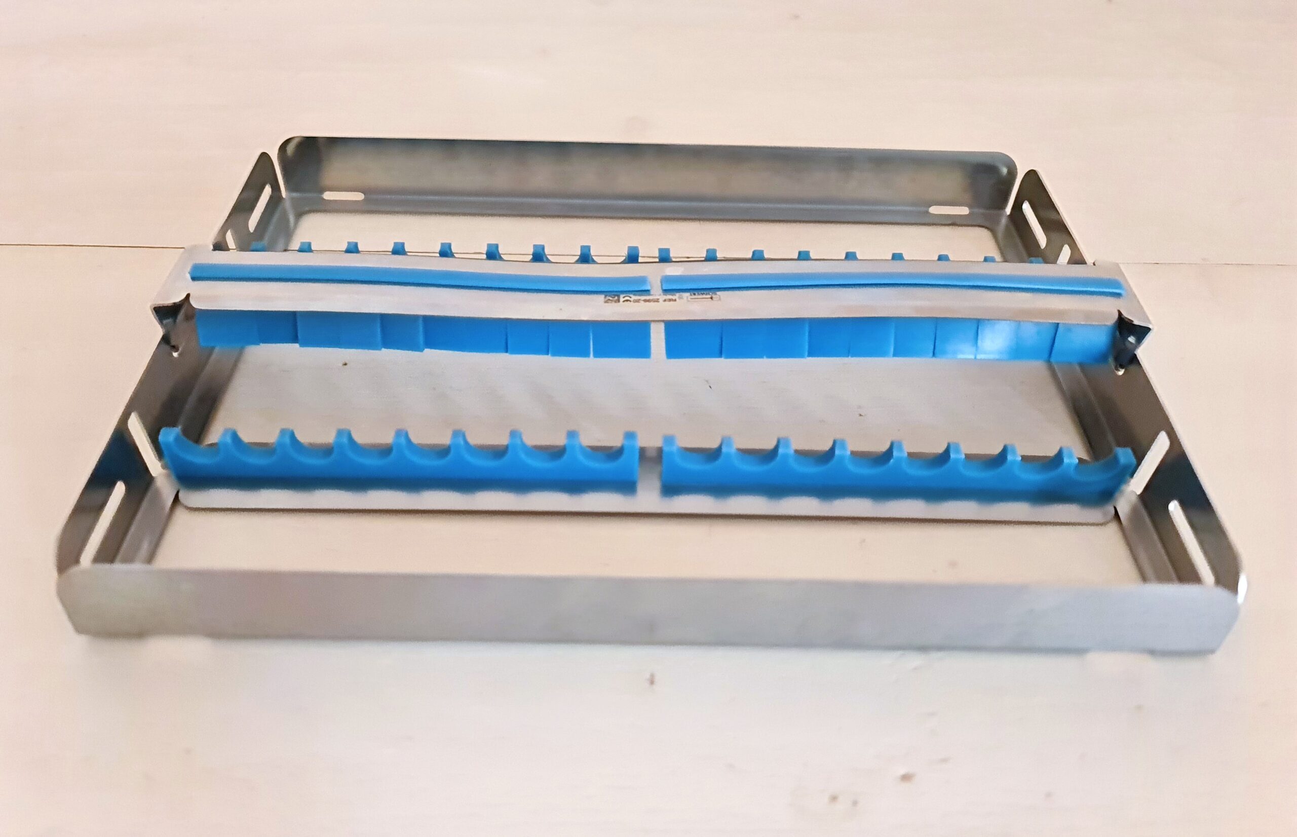 SCHWERT Instrumententray NEU 16 Instr. ⭐ Steritray Sterikassette Steribox Wash | 337479