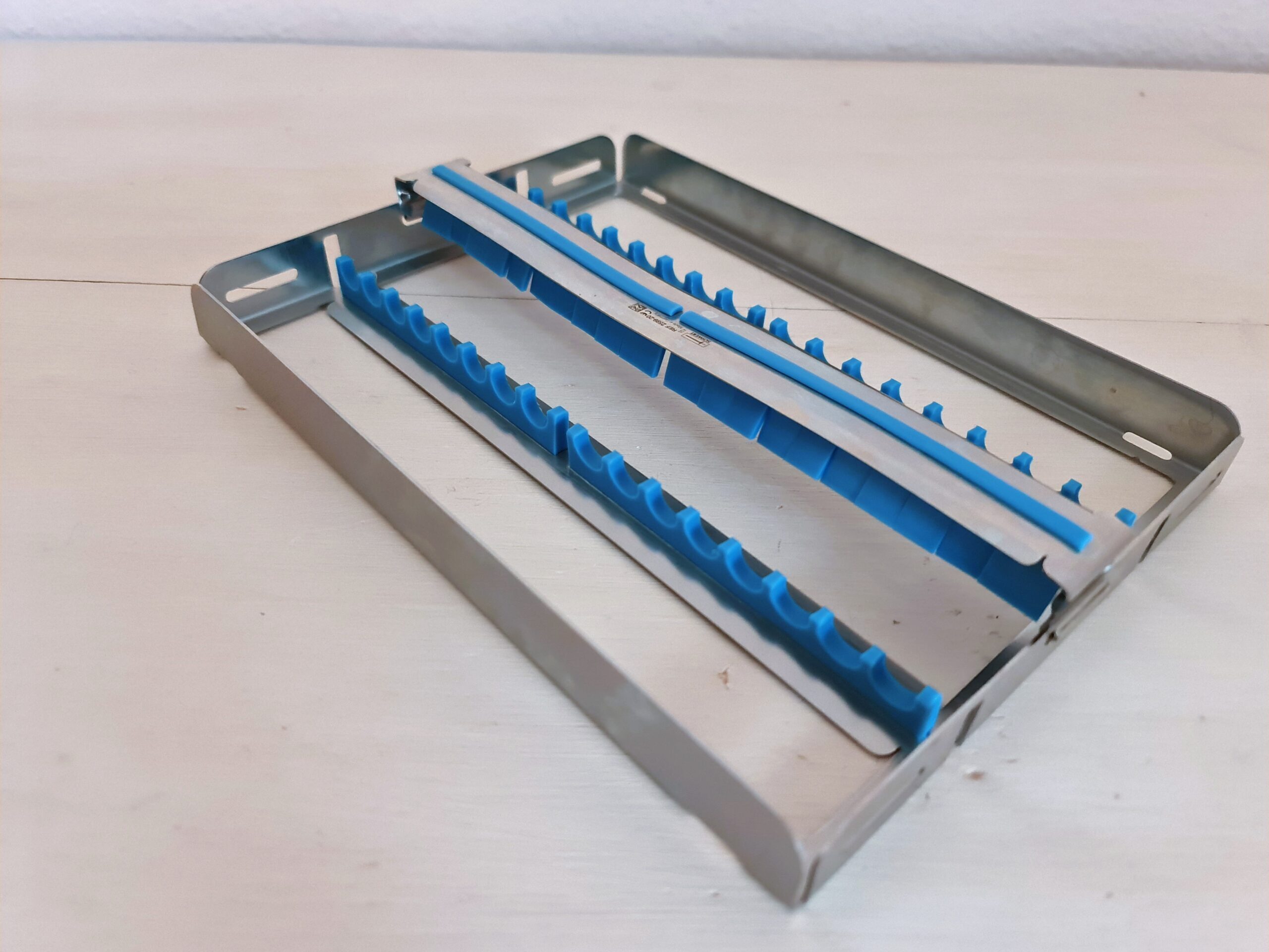 SCHWERT Instrumententray NEU 16 Instr. ⭐ Steritray Sterikassette Steribox Wash | 337480