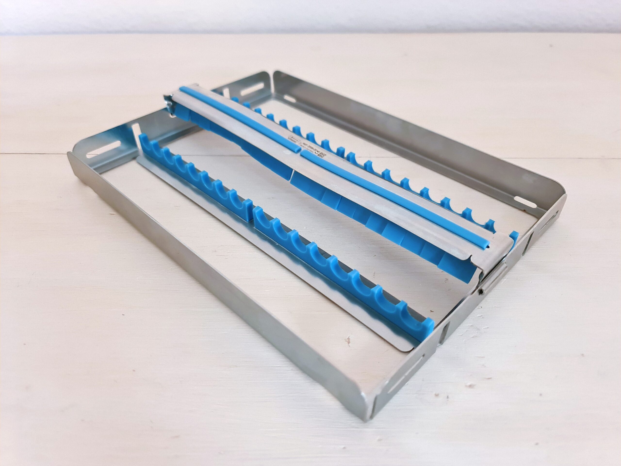 SCHWERT Instrumententray NEU 16 Instr. ⭐ Steritray Sterikassette Steribox Wash | 337484