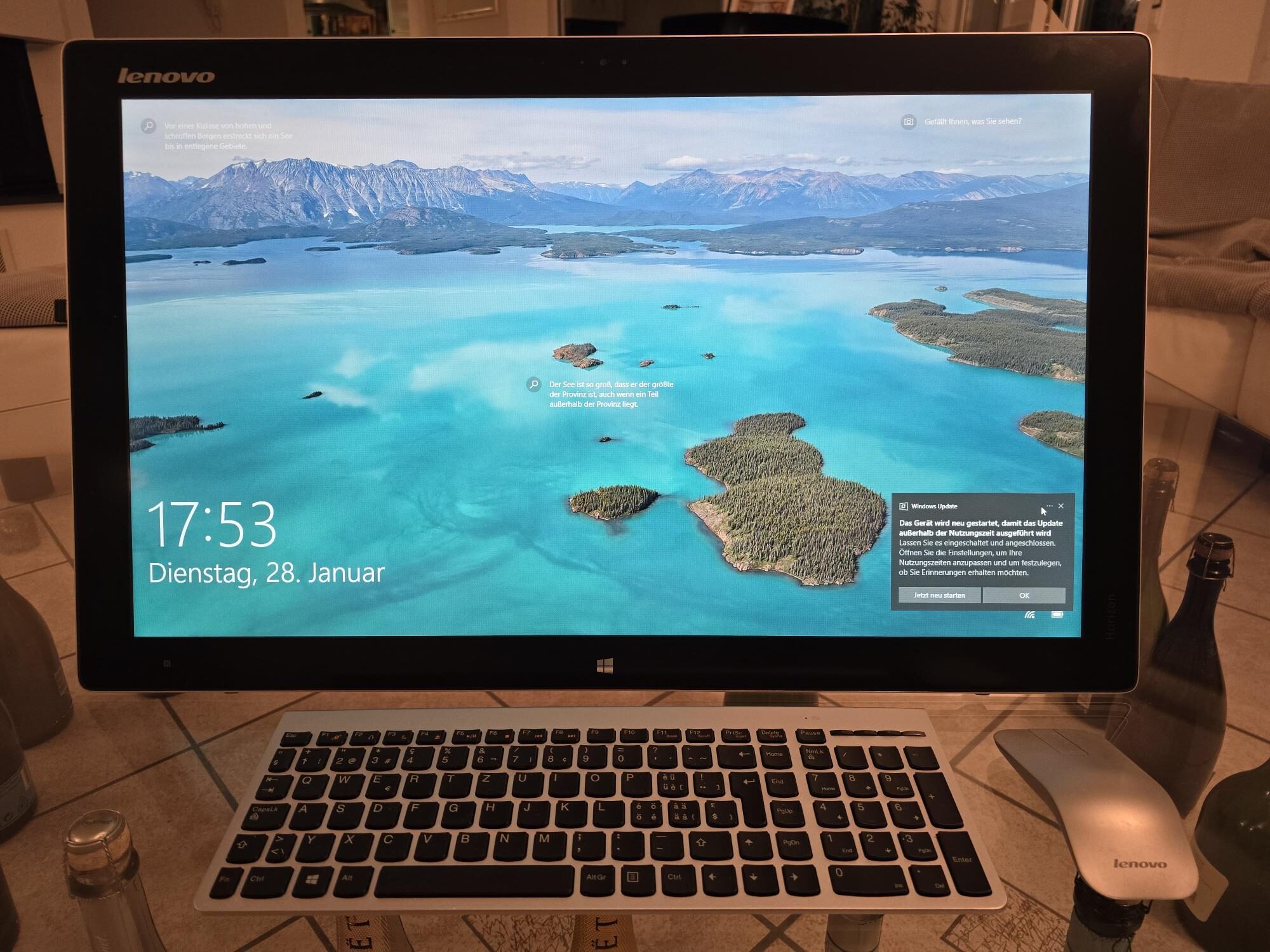 LENOVO HORIZON 2: 27″ All-In-One Tablet-PC | 337830