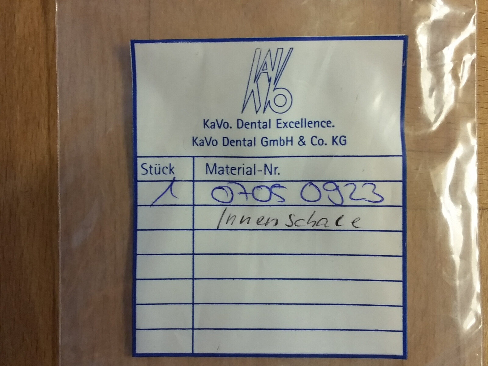 KaVo 1042 2x Innenschale Griff Arztelement NEU 07050923 OVP | 337439