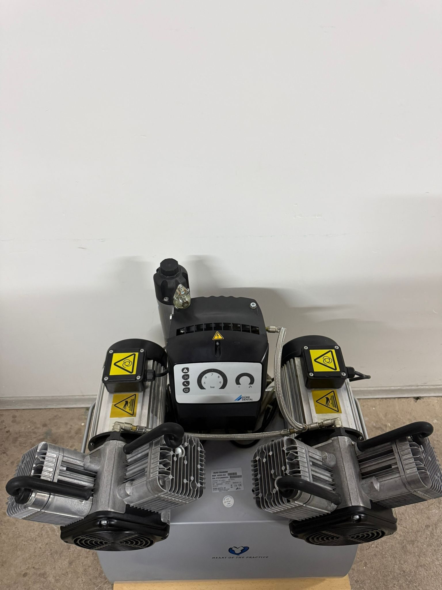 DÜRR Kompressor Duo Tandem 4152-54 mit Membran Trocknung 400V mit 2 Aggregaten | 336761