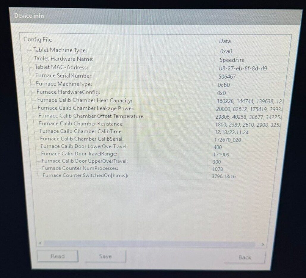 Dentsply Sirona Cerec Speedfire Keramikbrennofen Ofen Brennofen Zahntechnik | 336793