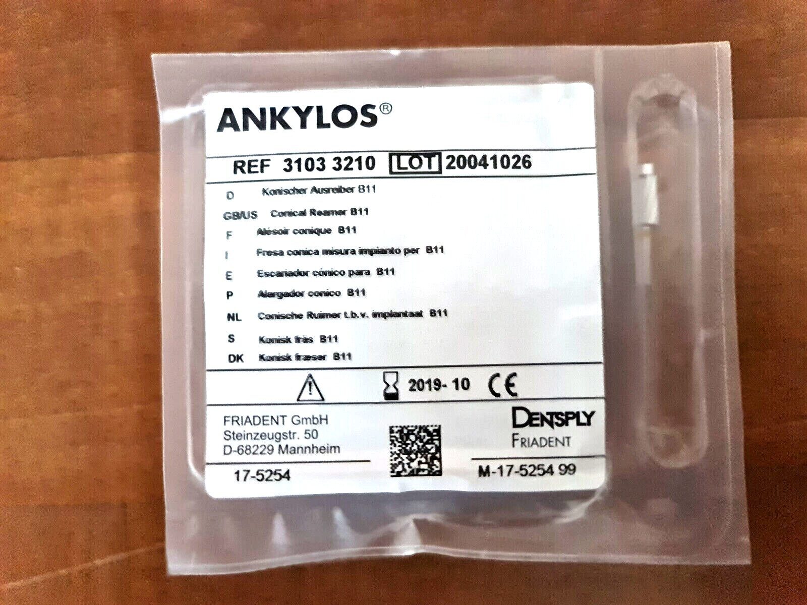 Ankylos Konischer Ausreiber ⭐ B11 Implantate UNBENUTZT OVP | 337475