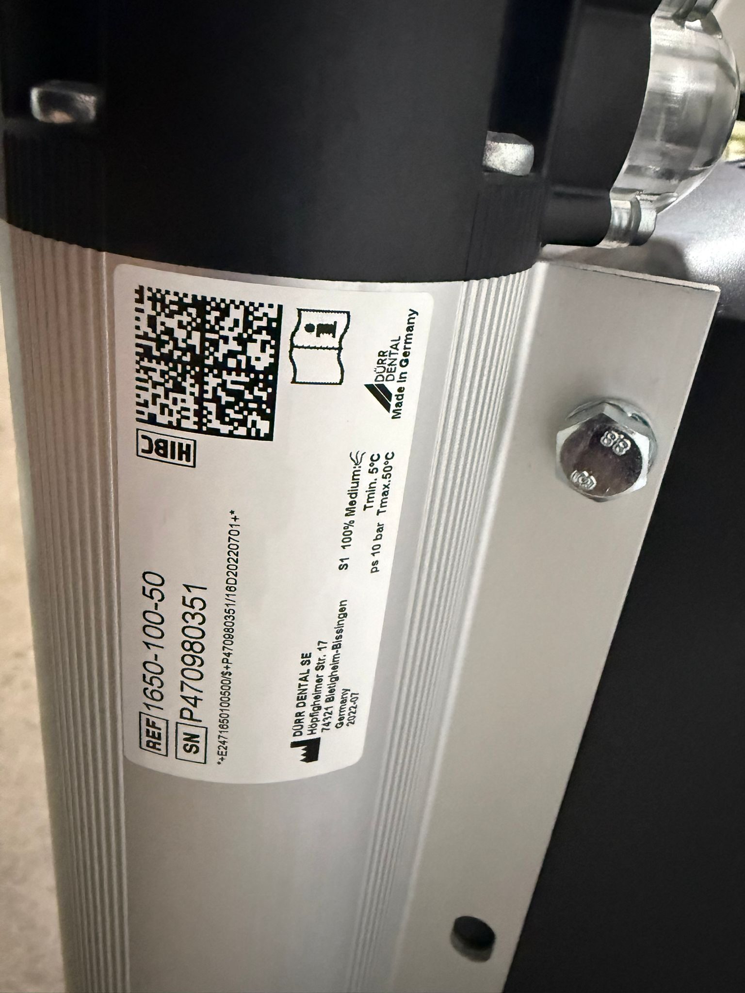 Dürr Dental Duo Tandem Kompressor Membrantrocknung ink Druckminderer REF 4152-54 | 336801