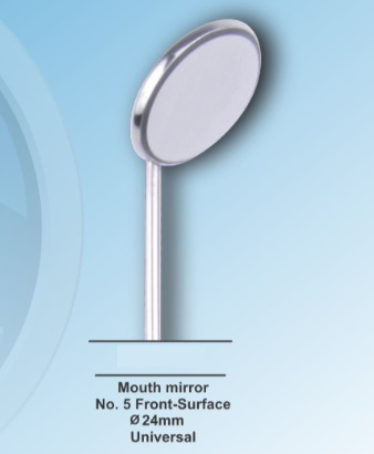 Mundspiegel Nr. 5 (24mm) Universal FrontSurface (10 St.) | 337073