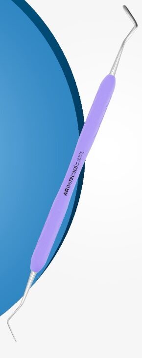 Heidemannspatel 2,0 mm Silikongriff hellviolett (2 Stück) | 337199