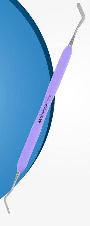 Heidemannspatel 3,0 mm Silikongriff hellviolett (2 Stück) | 337203