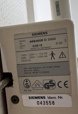 Dentalaufnahmegerät Sirona Heliodent DS | 336940