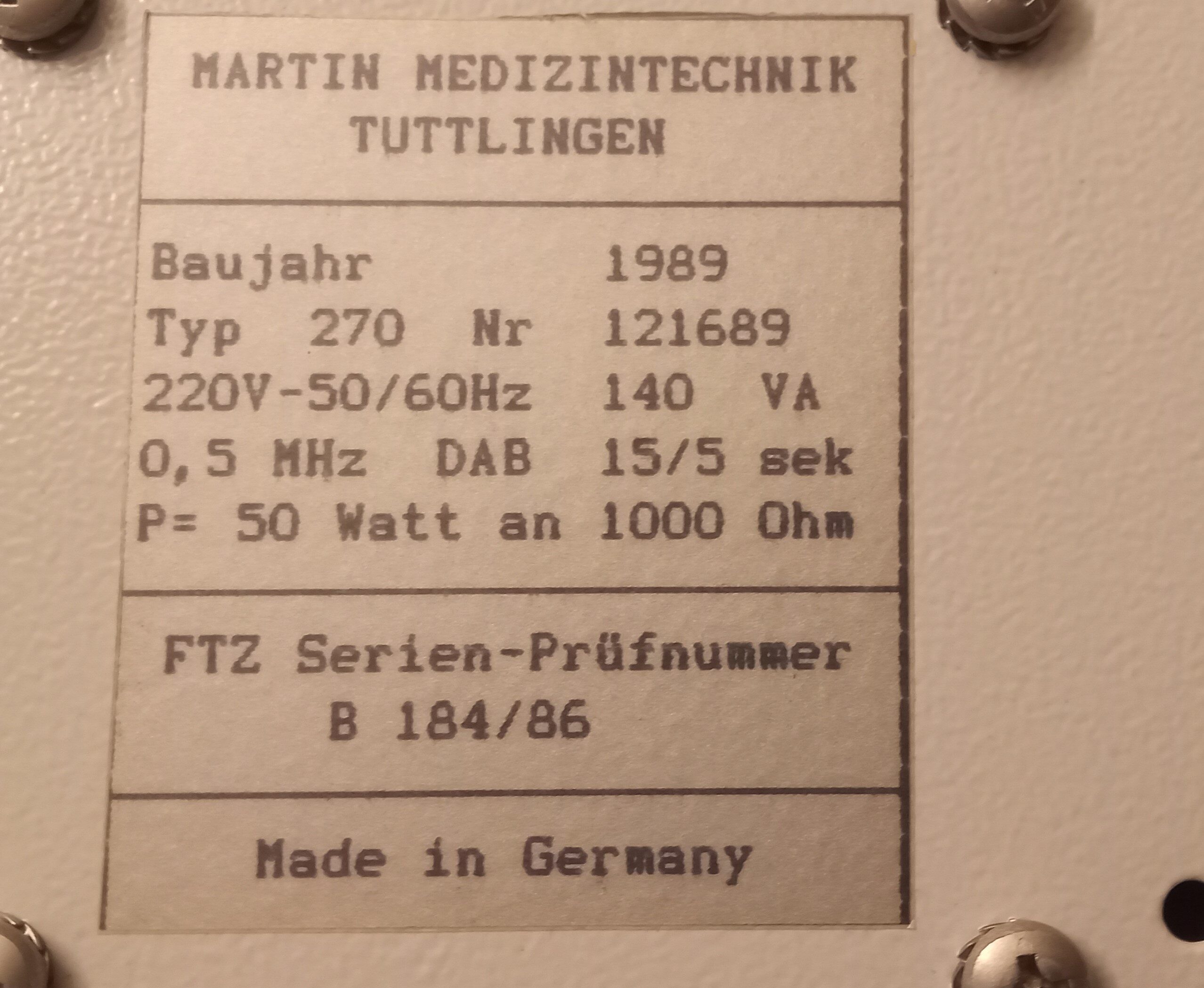 Martin Elektrotom 70-D | 336714