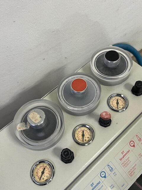 Sandstrahler Typ Finostar 3 – 3 Kammer Gerät | 337400