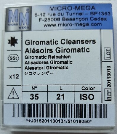 Giromatic Reibahle 21 mm ISO 35 grün (2x 12 Stück) | 336838