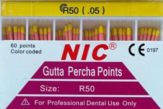 NIC Guttaperchaspitzen R50 (2×60 St.) | 336584