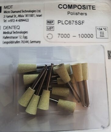 Composite-Polierer RA, Form: KELCH, Körnung: Mittel (12 Stück) | 337135