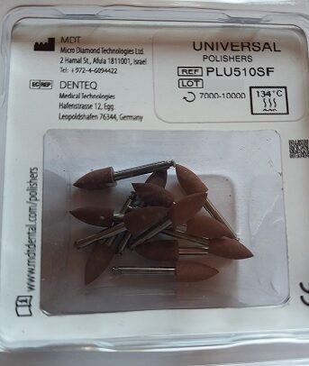 Universal-Polierer RA, Form: SPITZE, Körnung: Mittel (12 Stück) | 337150