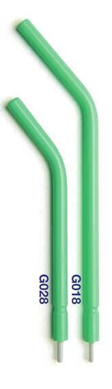 Greenline Einwegaufsätze Multifunktionsspritze kurz hellgrün (6×200 Stück) | 337313