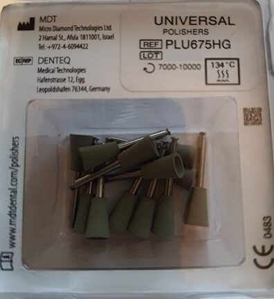 Universal-Polierer RA, Form: KELCH, Körnung: Fein (12 Stück) | 337147