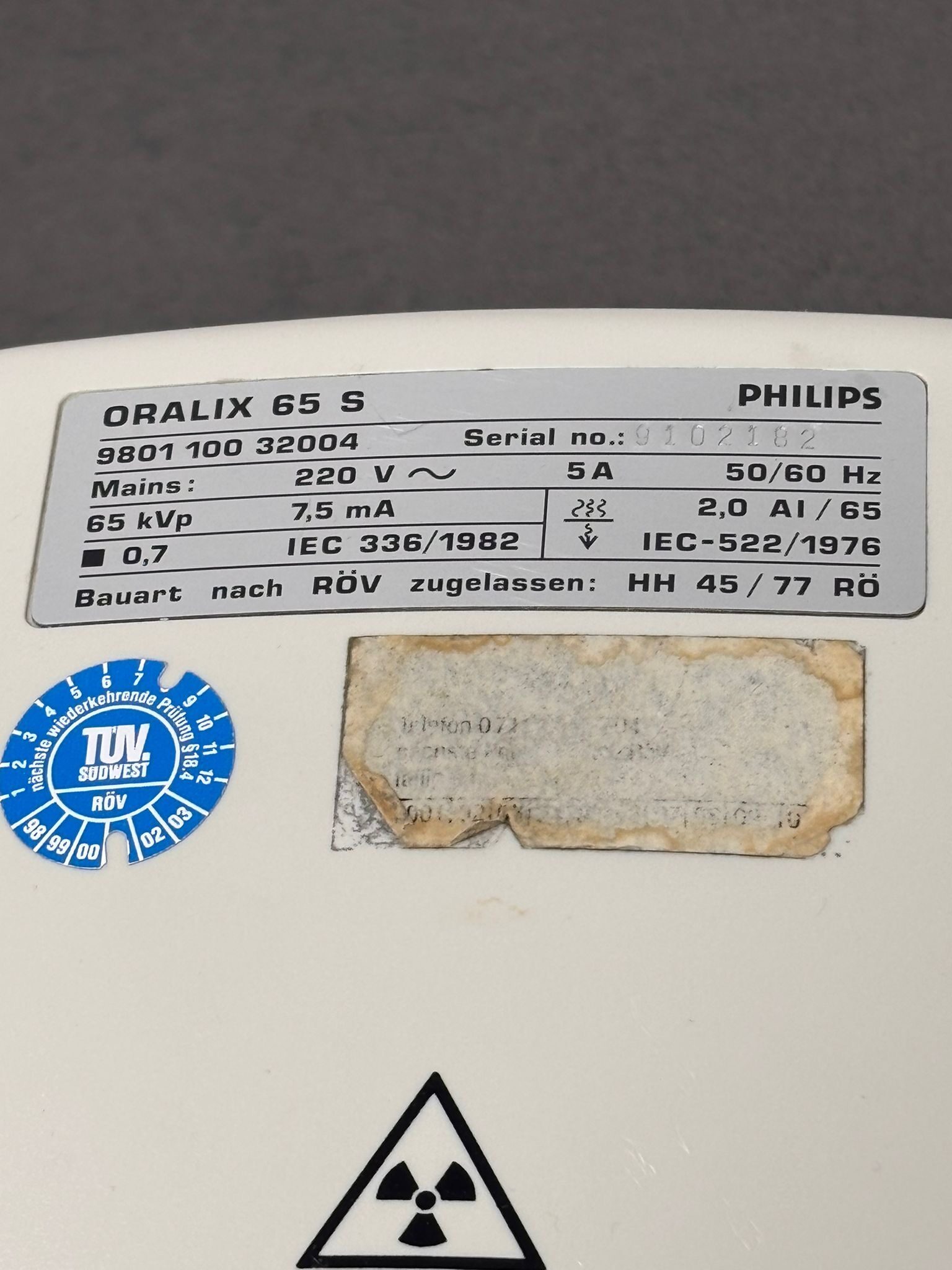 Gendex Röntgenstrahler Oralix 65 S gebraucht | 337217