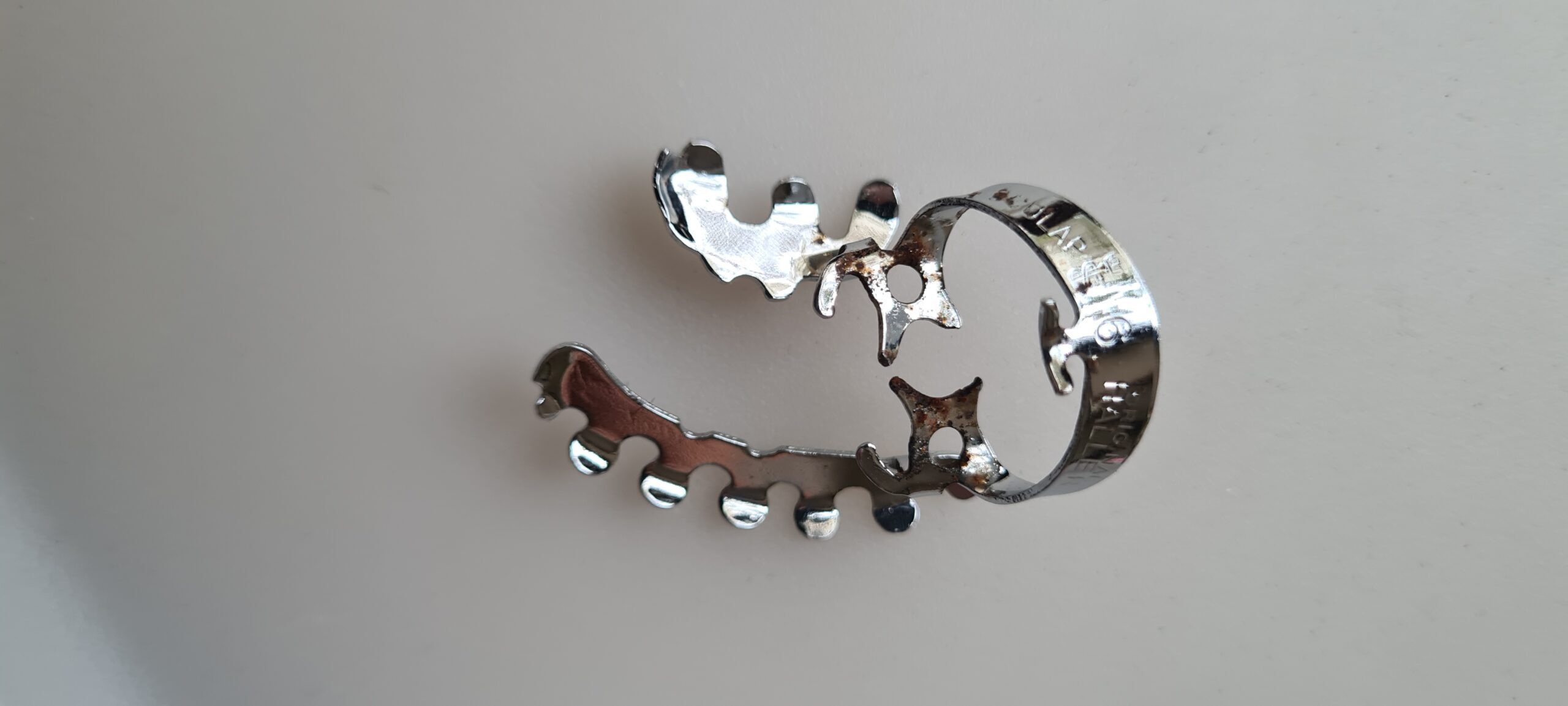 5 Original Hallerklammer Edelstahl/ Dental/ mit Zange | 338613