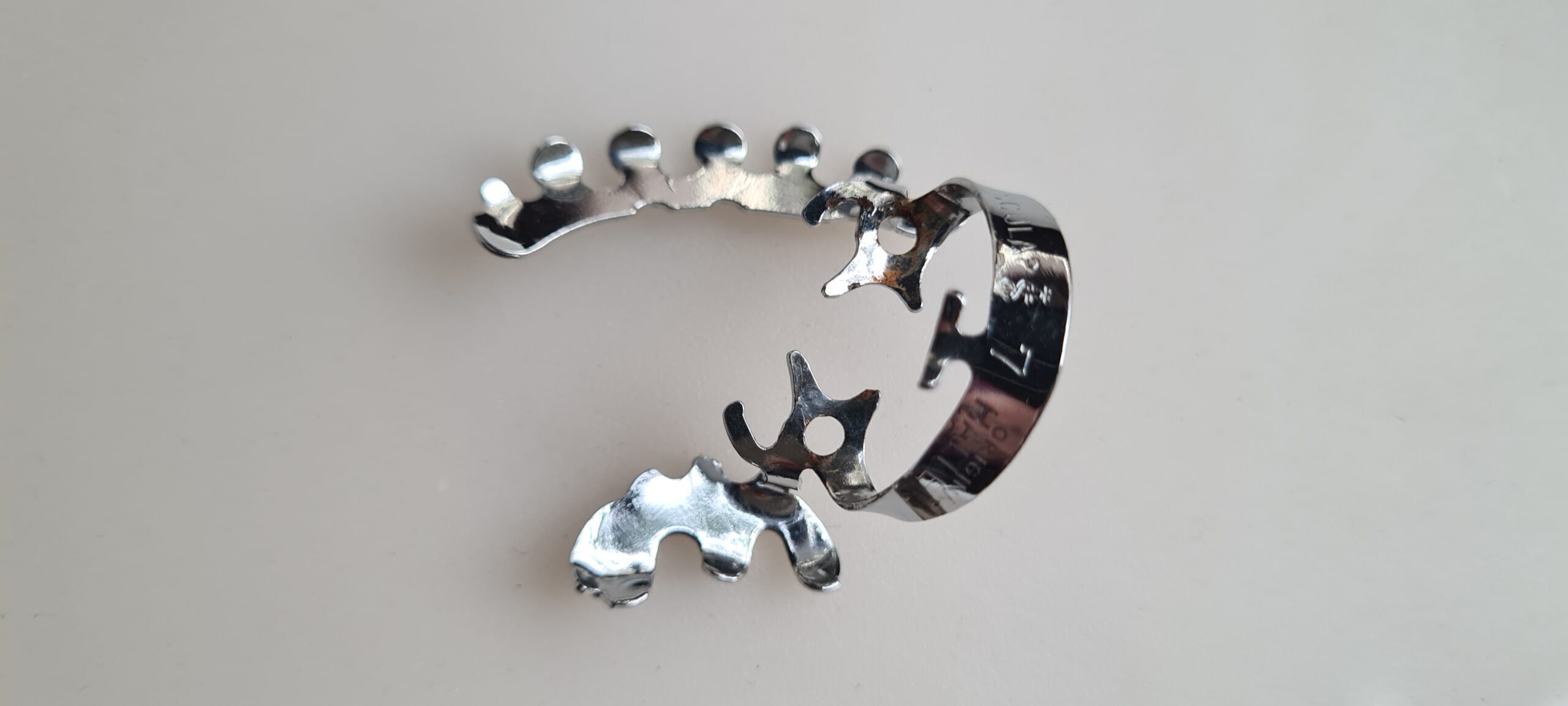 5 Original Hallerklammer Edelstahl/ Dental/ mit Zange | 338617