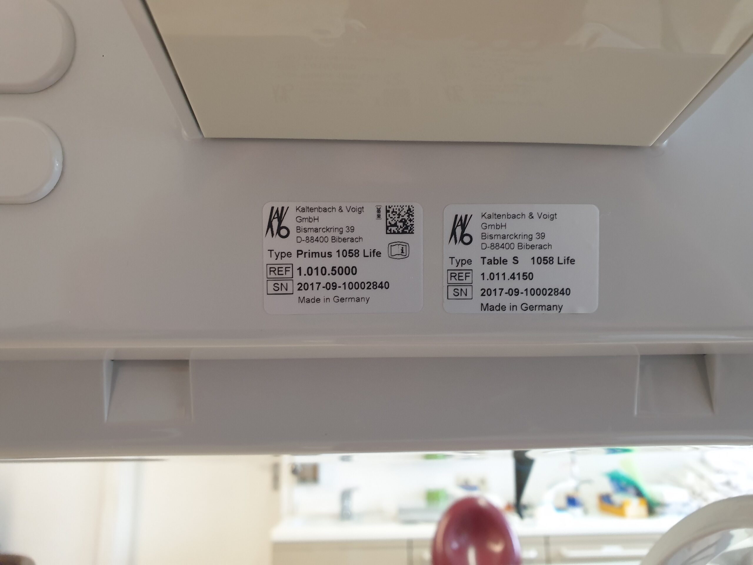 KaVo Primus 1058 Life S – Schwingbügelsystem – Baujahr 09/2017 | 339547