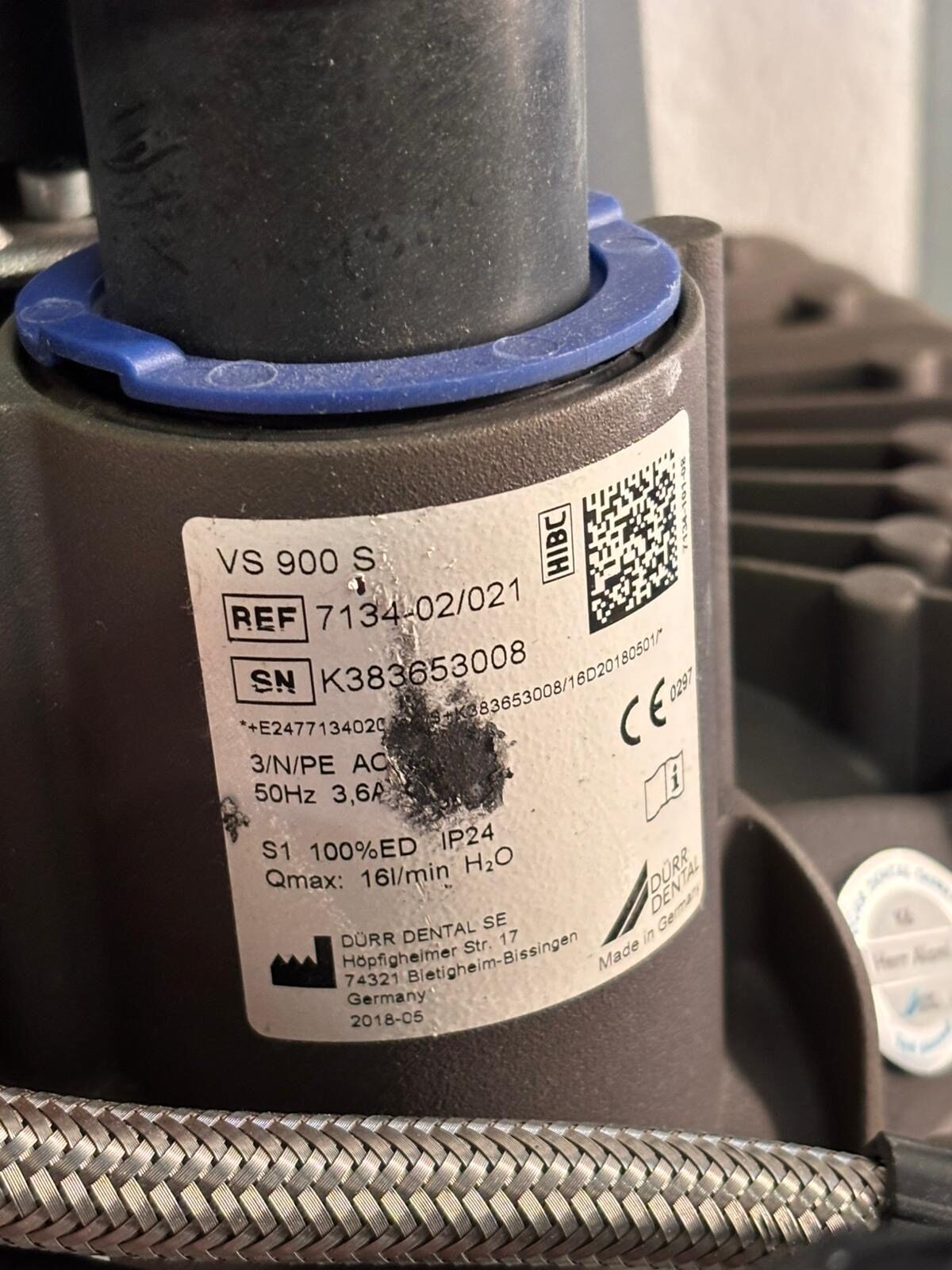 Power Tower PTS 200 Bj 2018 mit Schalldämmung 400 V Dürr Dental Nassabsaugung | 338099