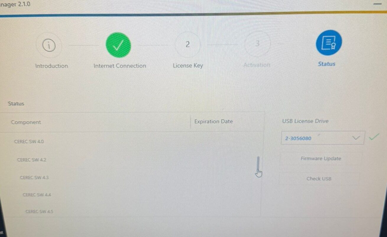 Dentsply Sirona CEREC Software Vollversion 5.3 für Primescan 2 / 5.2 5.1 Und Connec | 338559