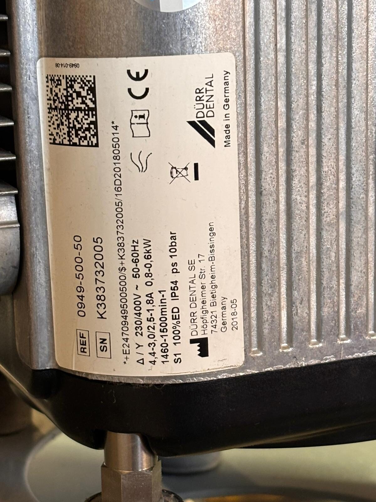 Power Tower PTS 200 Bj 2018 mit Schalldämmung 400 V Dürr Dental Nassabsaugung | 338098