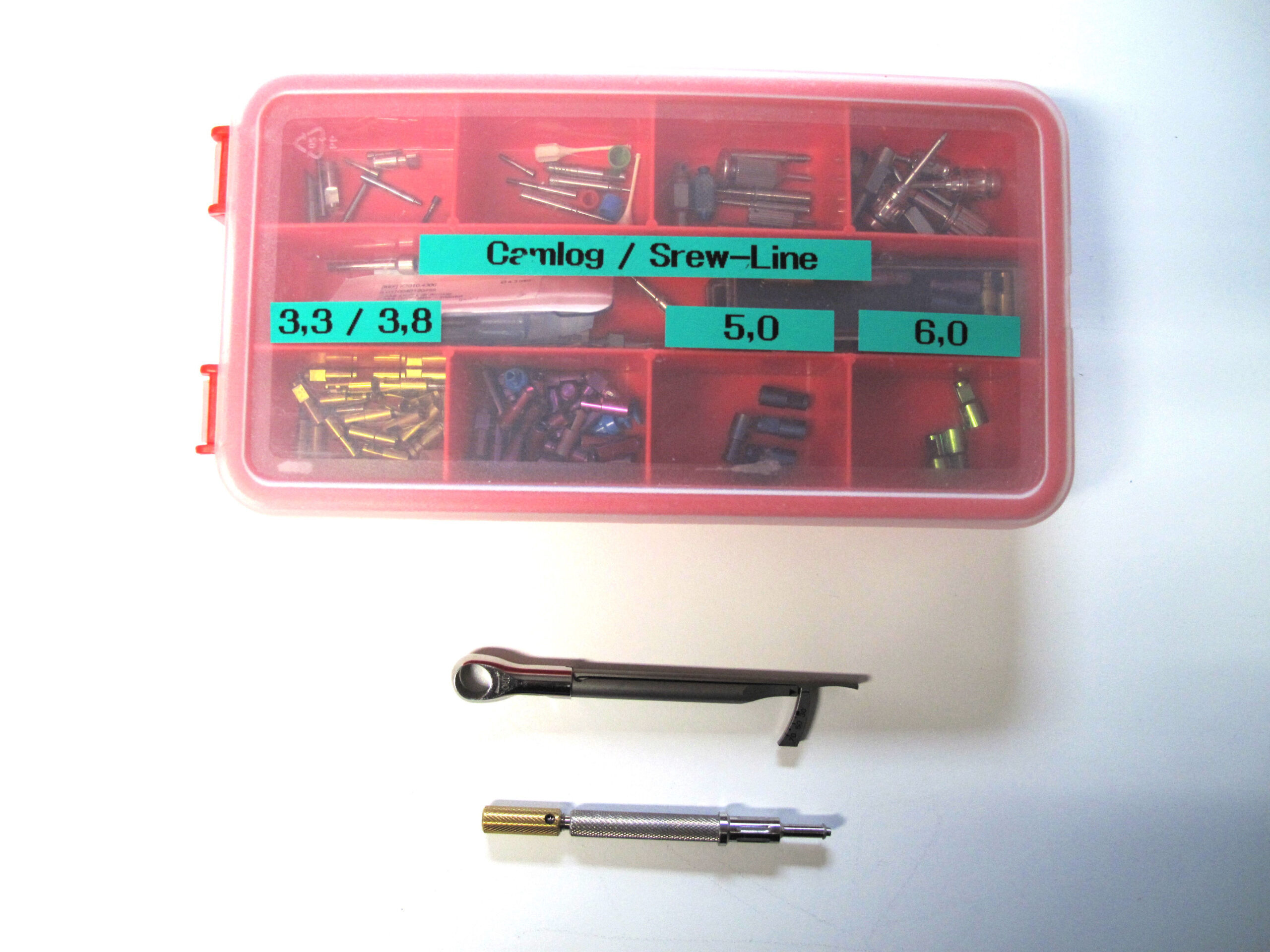 Camlog+Conelog-SCREW-LINE-Tray + Zubehör | 339280