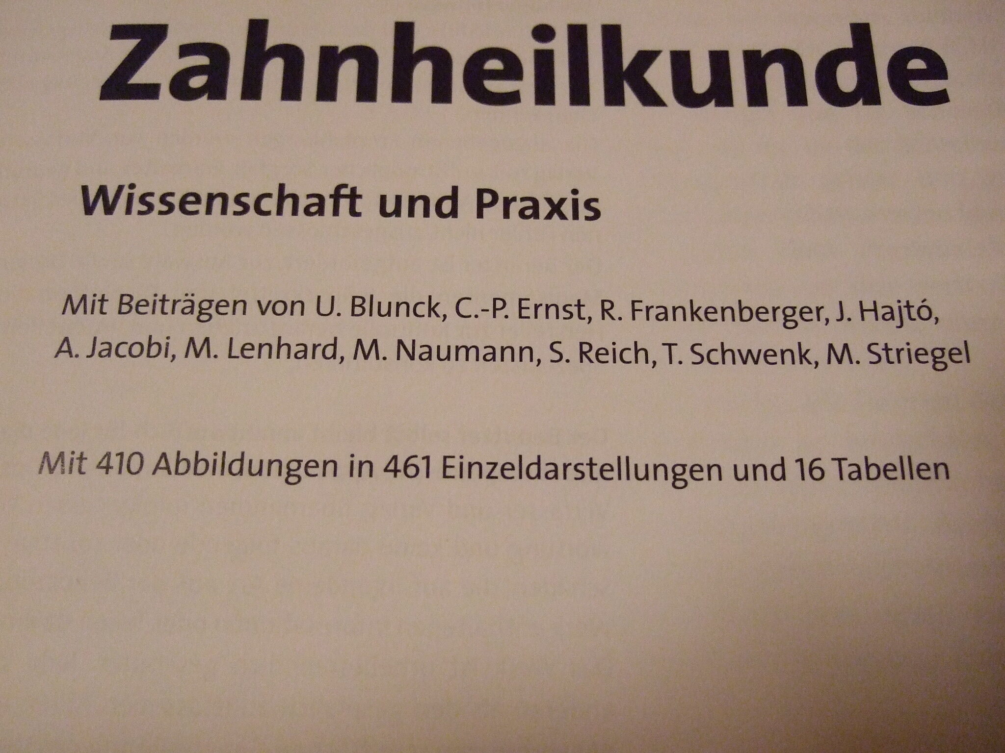 Fachbuch Adhäsive Zahnheilkunde Herausgeber Roland Frankenberger neuwertig | 338064
