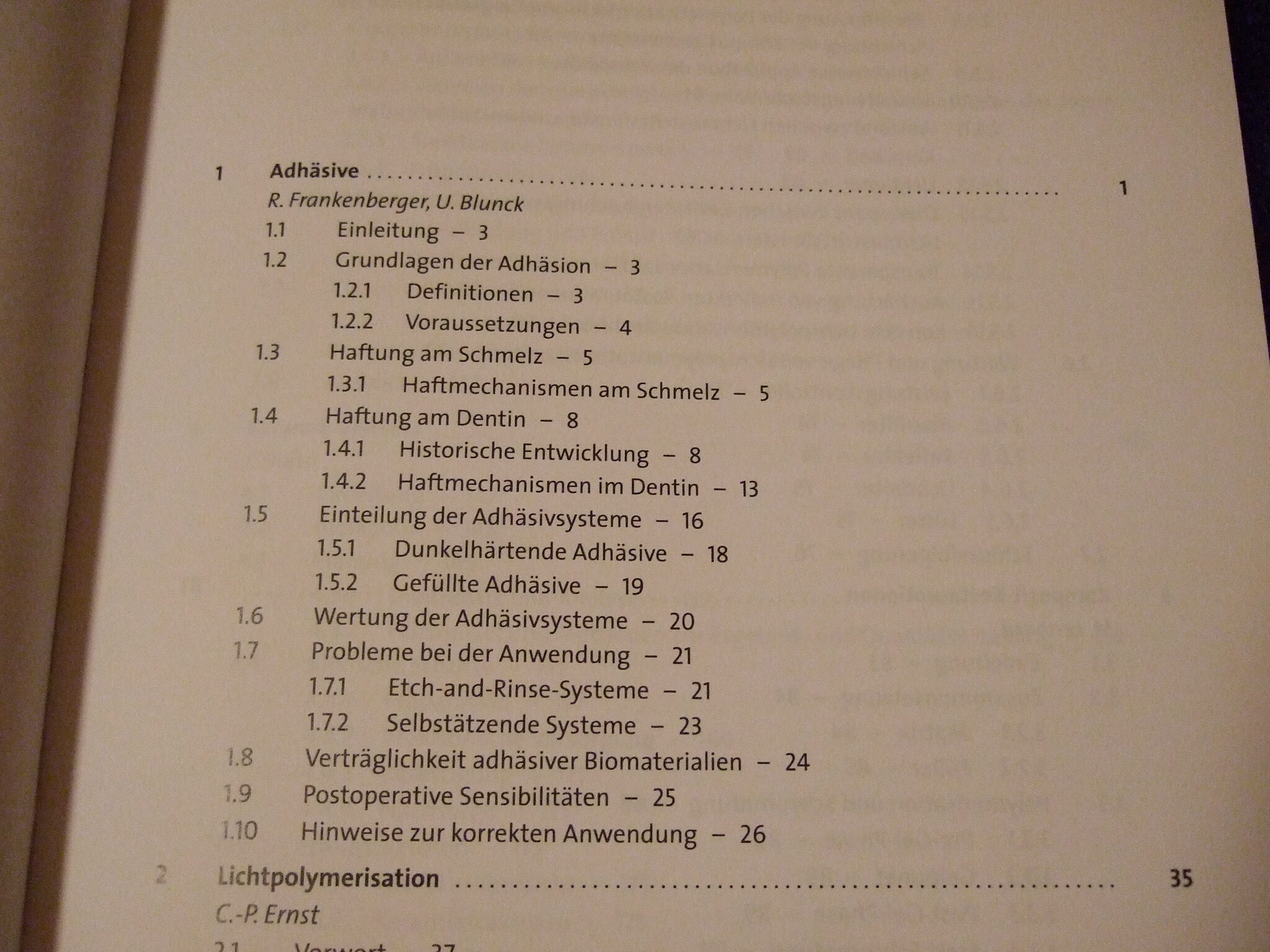 Fachbuch Adhäsive Zahnheilkunde Herausgeber Roland Frankenberger neuwertig | 338065