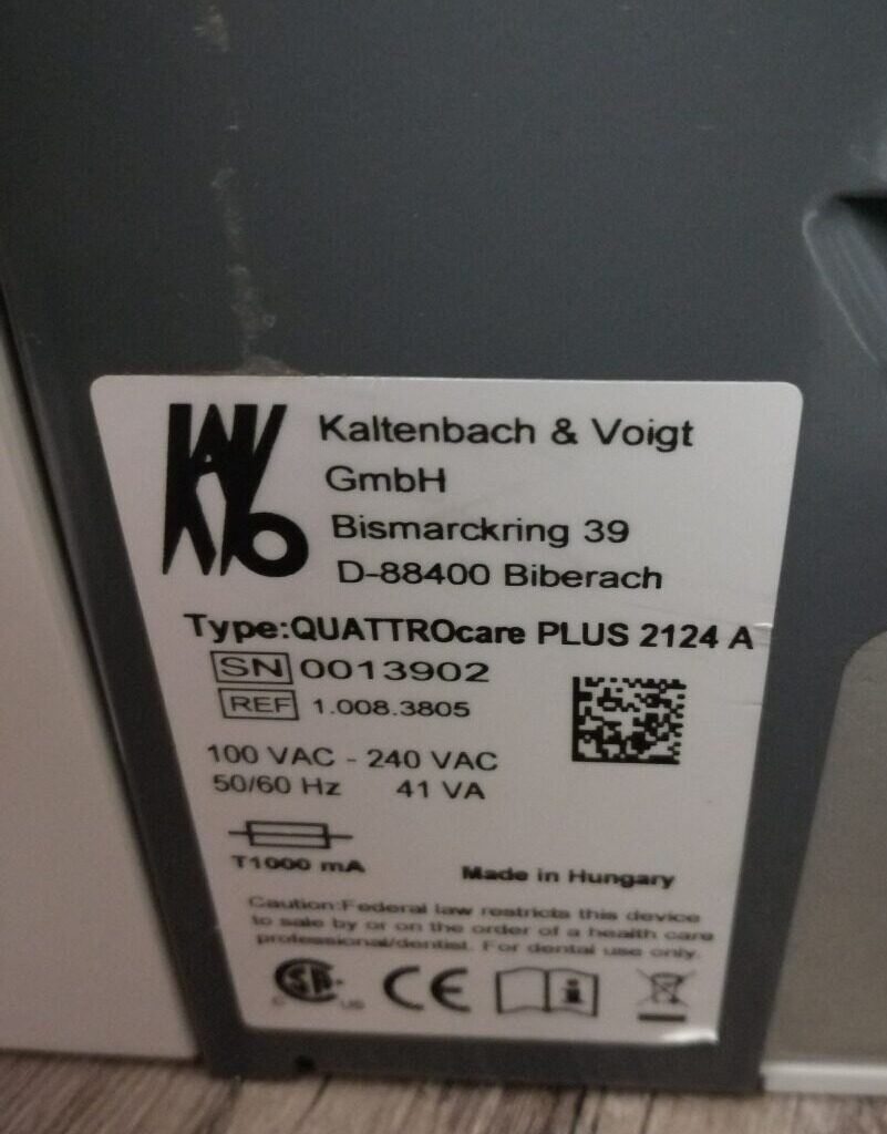 KAVO QUATTROcare PLUS 2124 A | 339108