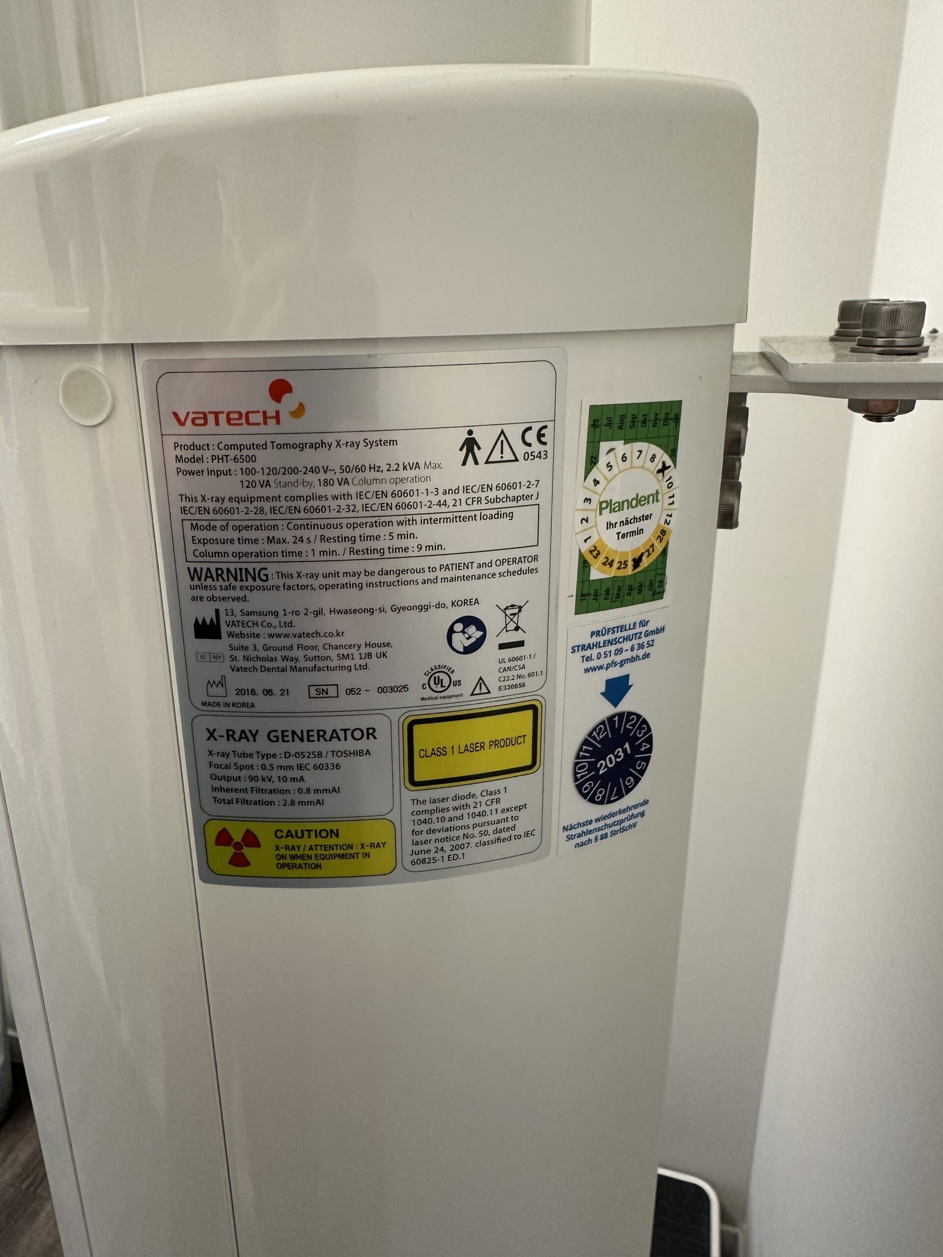 DVT orangedental / Vatech Pax-i 3D 8×8, neuer Rö-PC – Komplett-Set | 339564