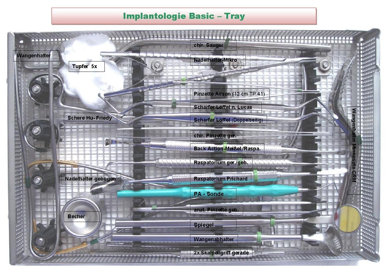 Implantologie-Basic–Tray | 339276