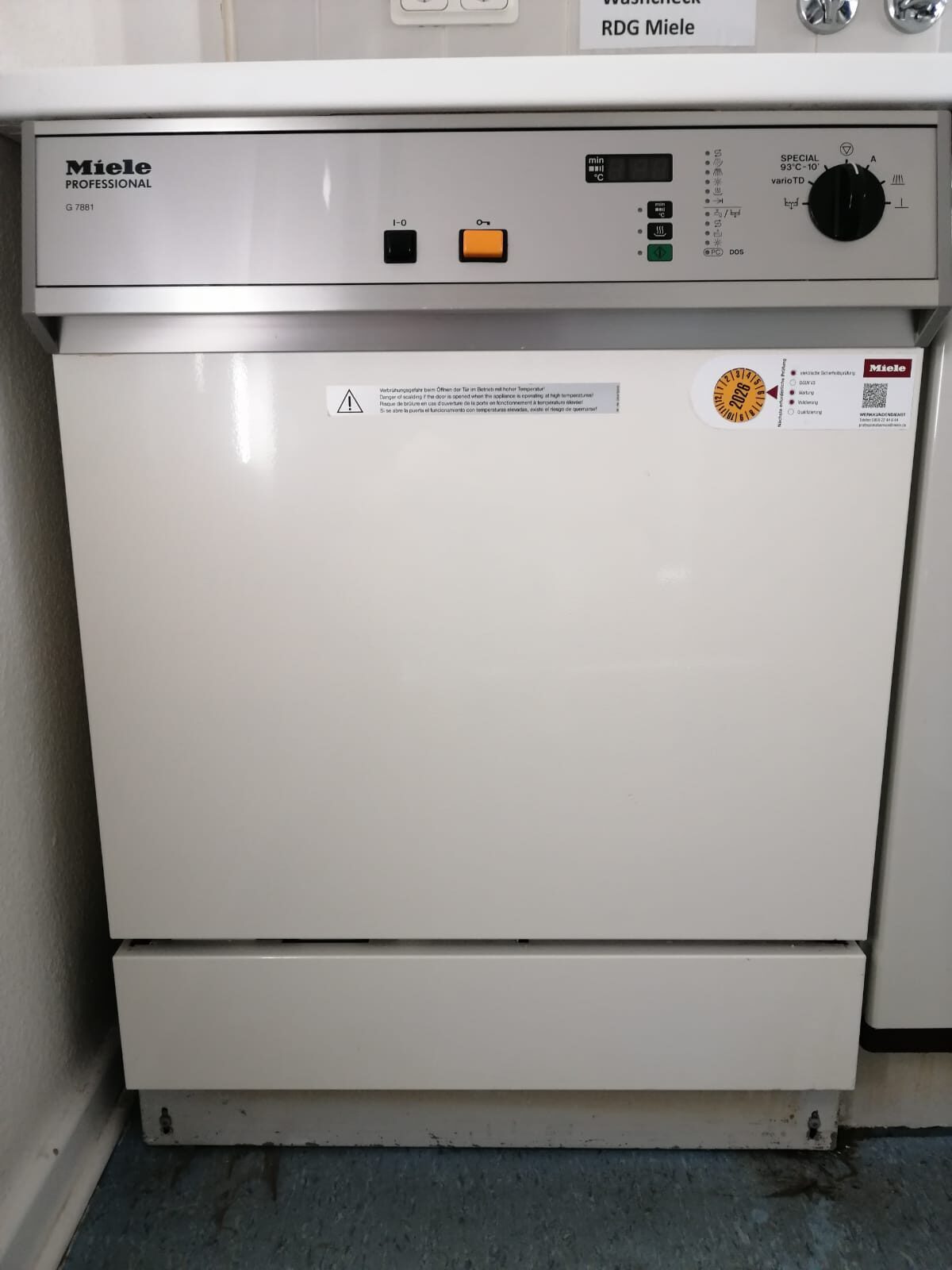 Miele Thermodesinfektor G7881 | 338801