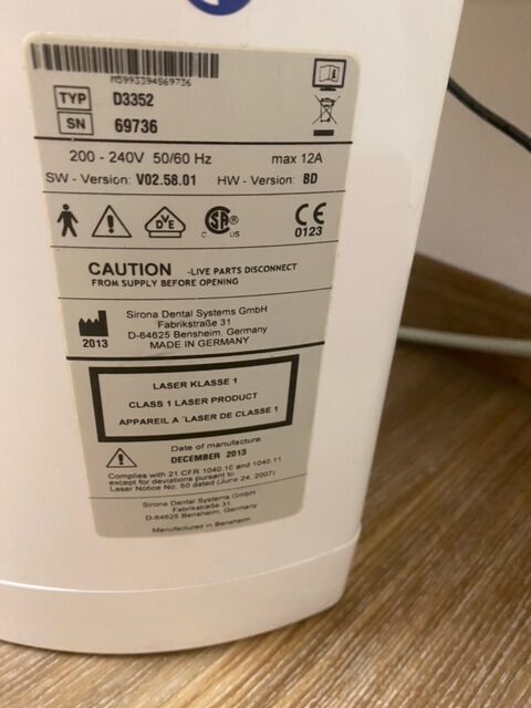 Sirona Orthophos XG5 2D BJ. 2014 OPG neuer Röntgenstrahler 2025 | 339005