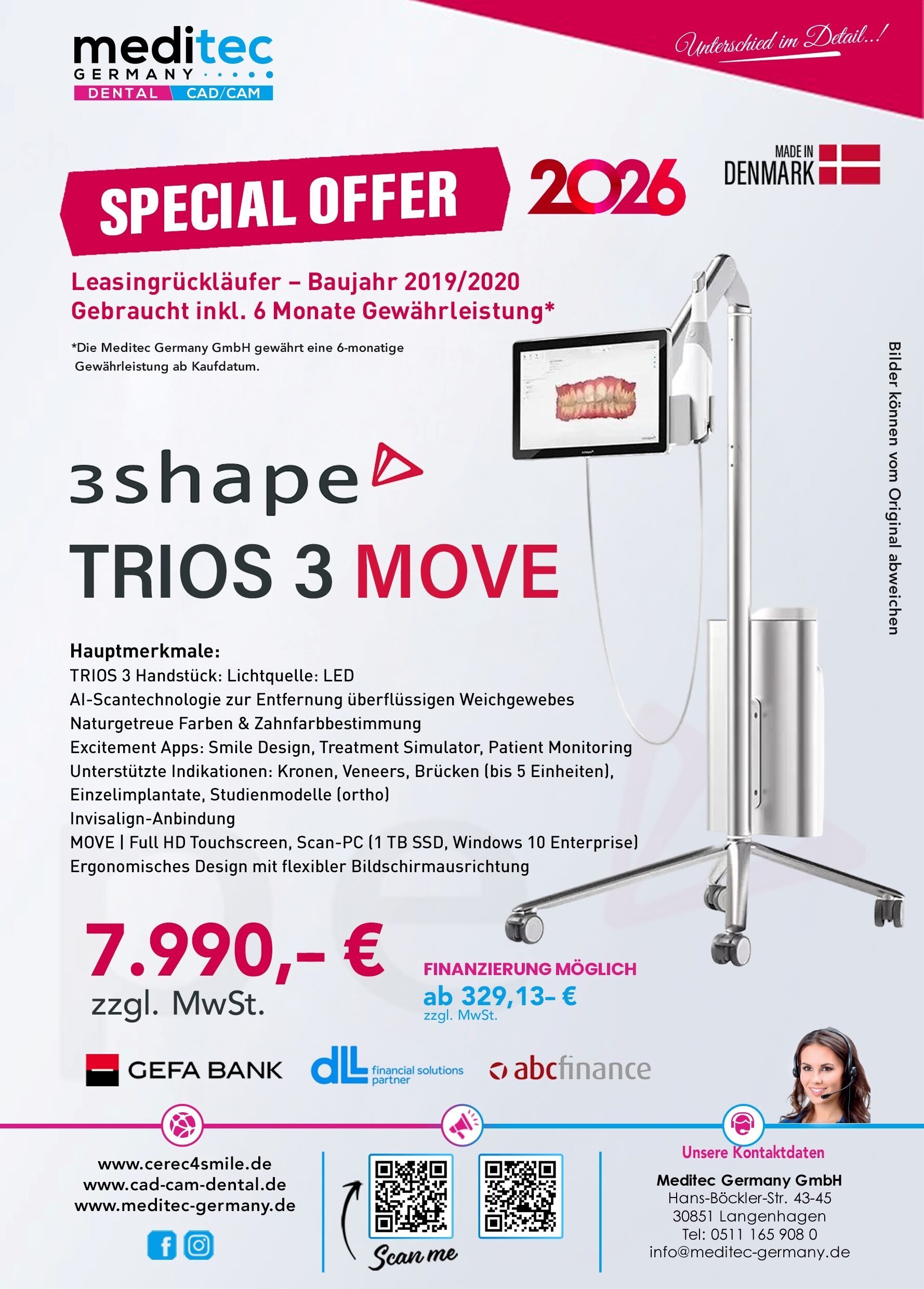 3Shape TRIOS 3 Move Scanner | 338670
