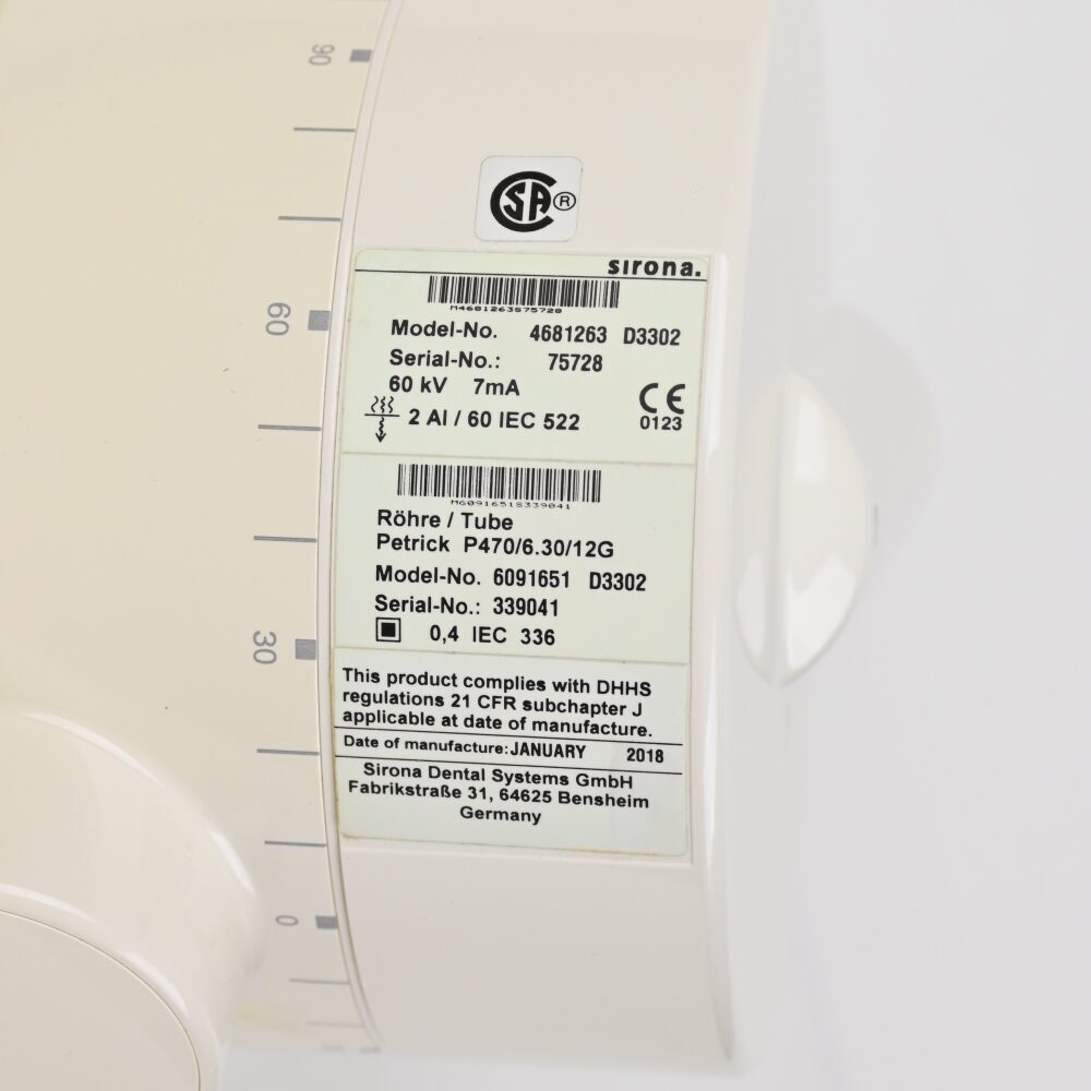 Sirona Heliodent DS Strahlerkopf gebraucht | 340534