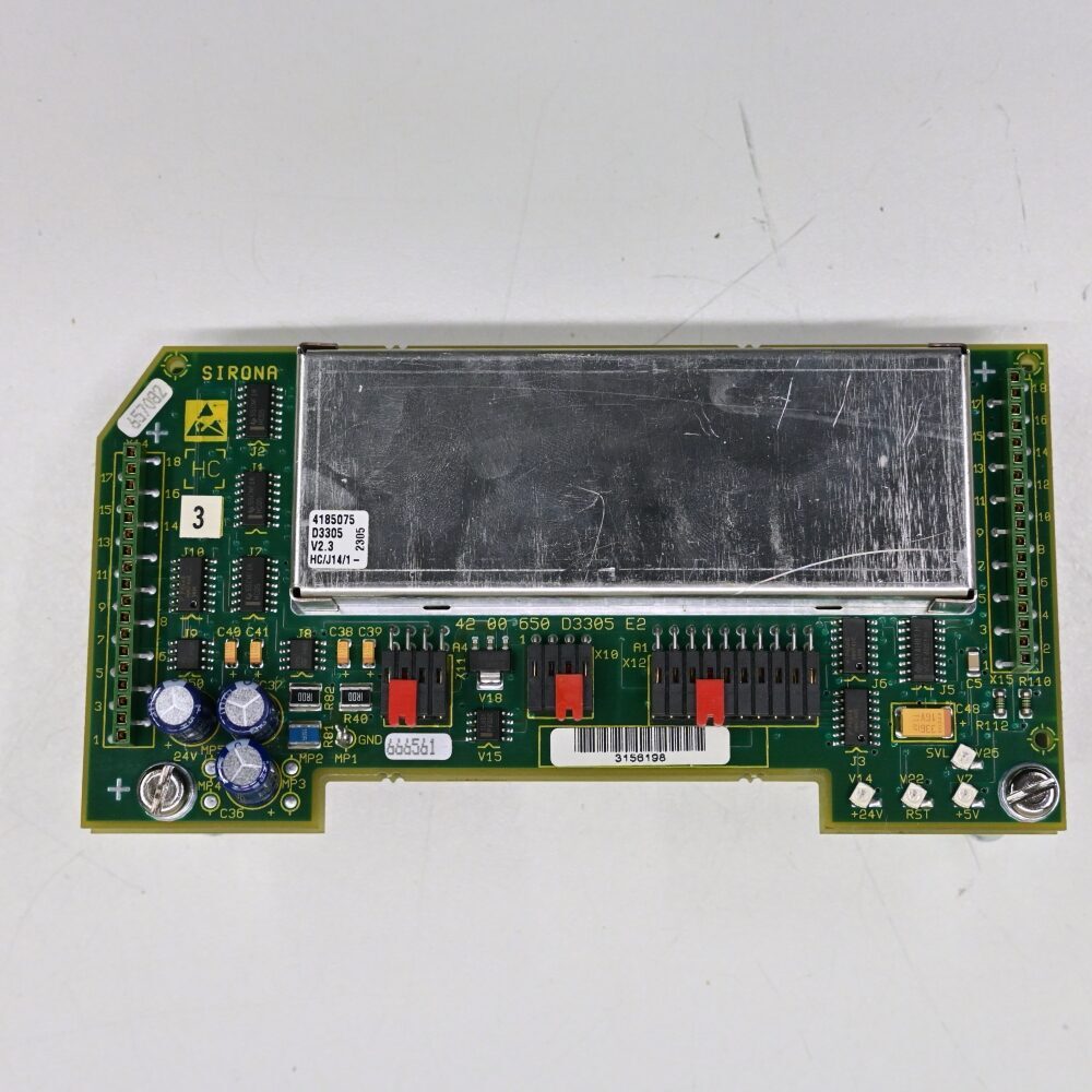 Sirona C3/C4 Platinensatz Control + Power REF: 4200676, gebraucht | 339911