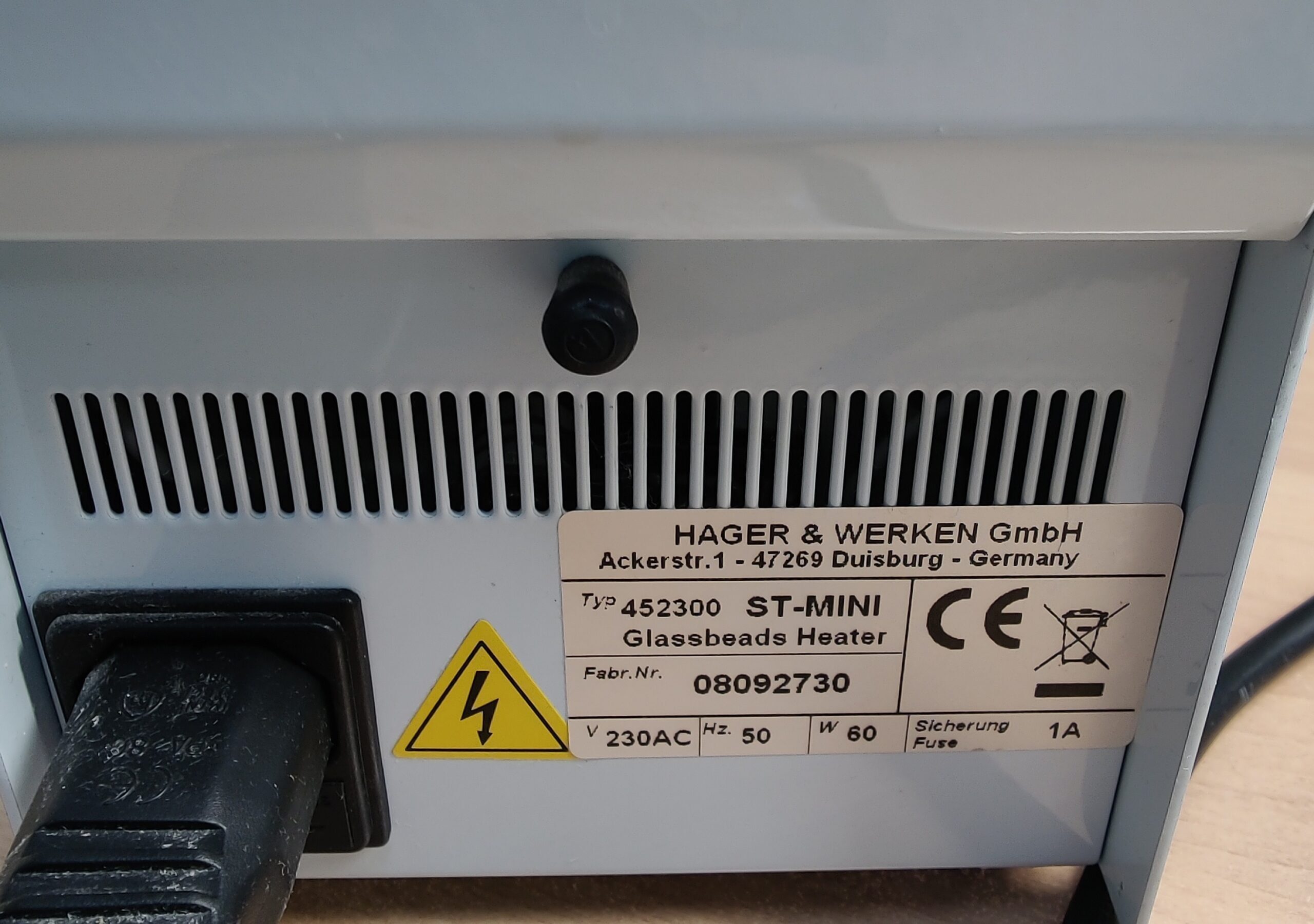 Glasperlenheater mit Perlen von Hager&Werken | 340976