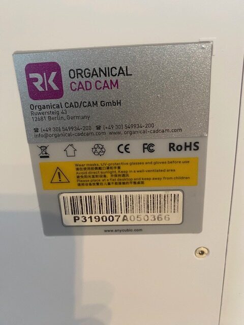 RK Organical CAD CAM Drucker | 339644