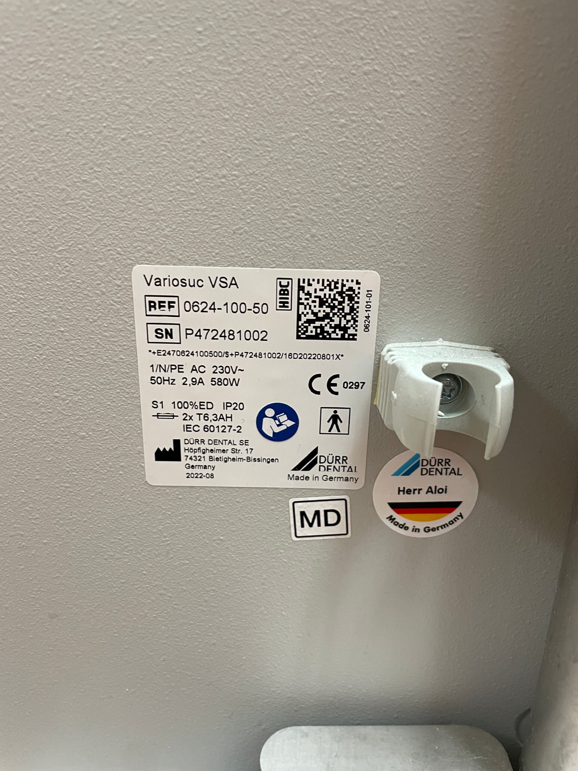 Dürr Dental Variosuc VSA Absauganlage (Bj. 2022) – Praxisauflösung | 340580