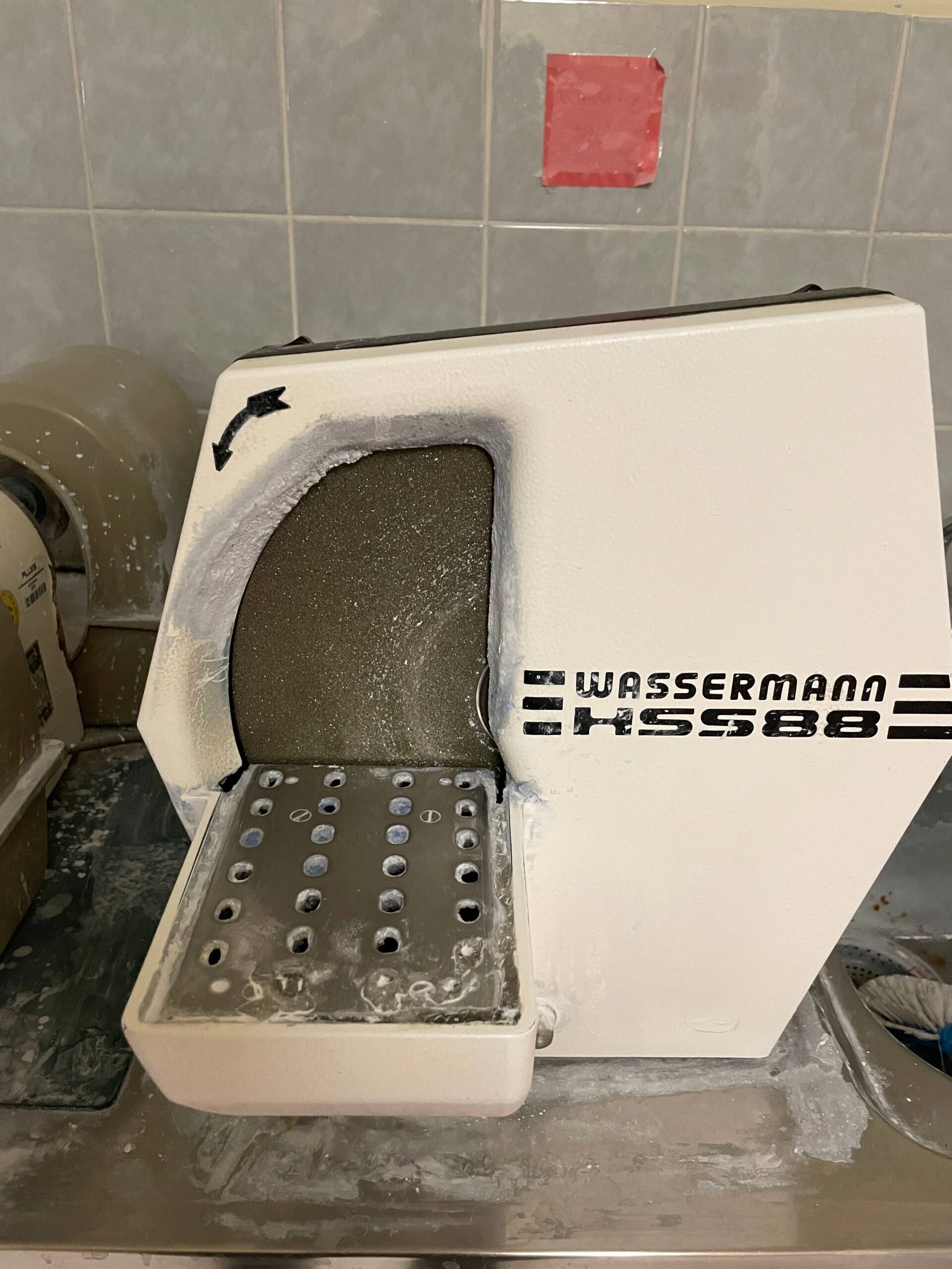 Wassermann HSS-88 Gipstrimmer mit fast neuer Diamantscheibe – 1000W | 340572